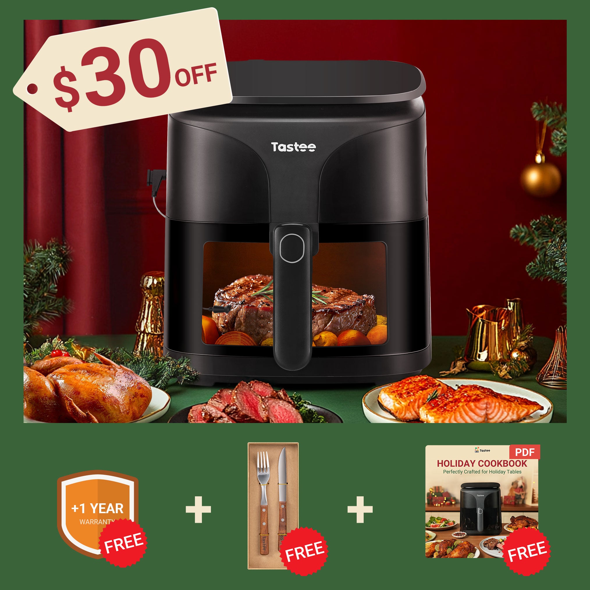 Tastee Sensor Magic Smart Air Fryer