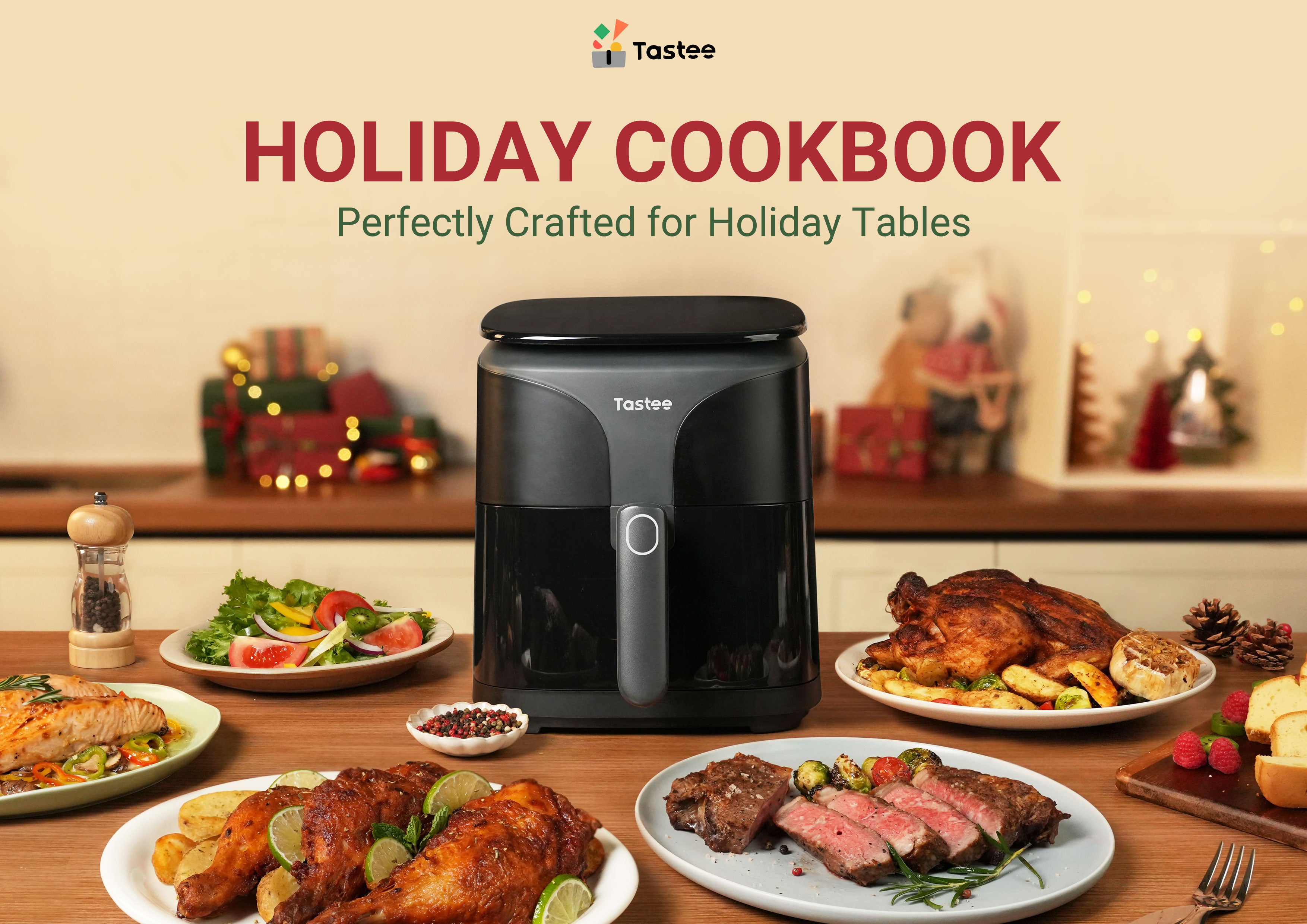 Tastee Holiday Air fryer cookbook  (PDF)