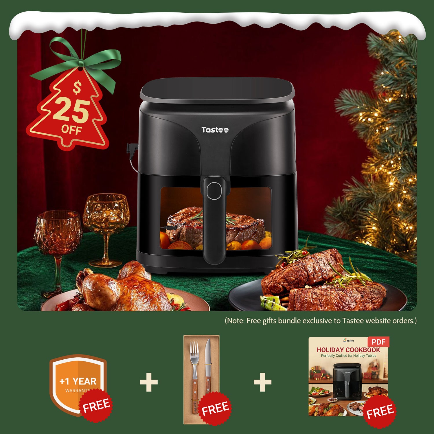 Tastee Sensor Magic Smart Air Fryer